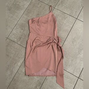 Satin Lulus Mini Dress